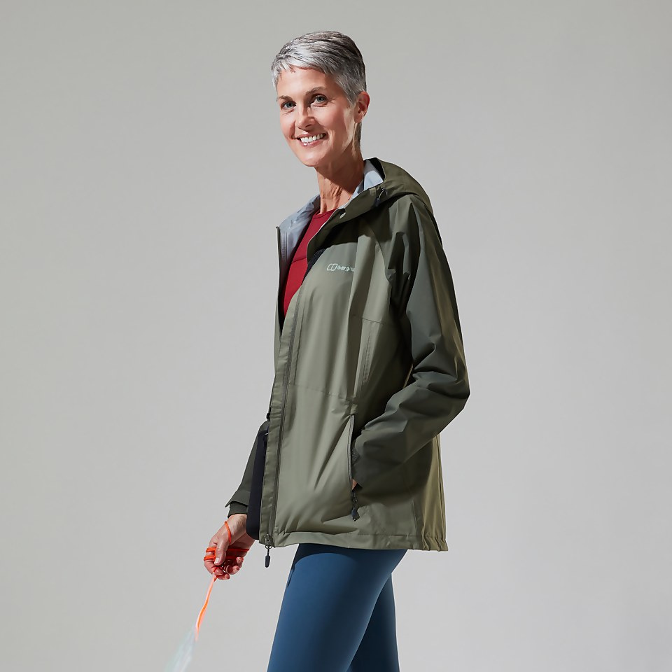 Women's Deluge Pro Jacket - Green/Dark Green