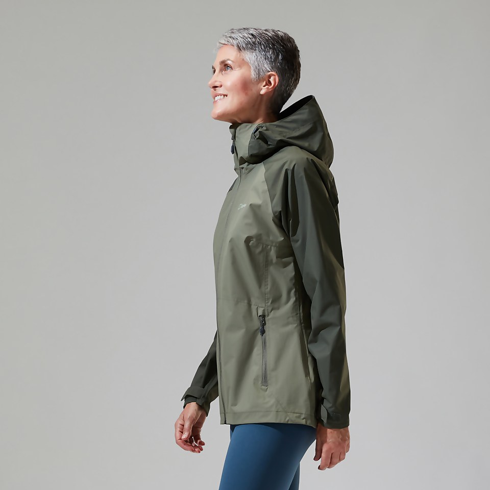 Women's Deluge Pro Jacket - Green/Dark Green