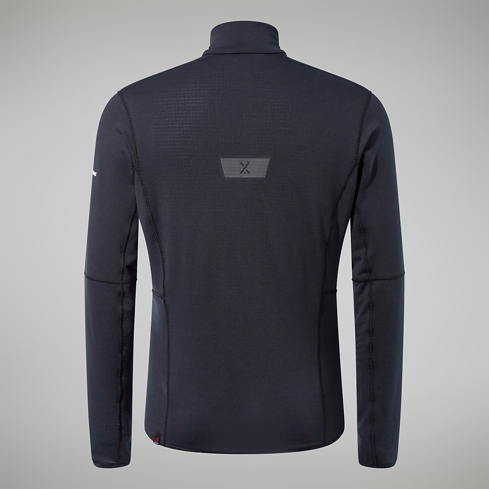 MTN Arete LB Half Zip Fleece für Herren - Schwarz