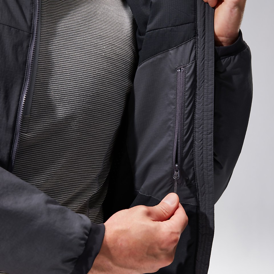 Men's MTN Guide MW Hybrid Jacket - Grey/Black