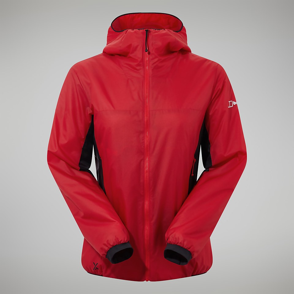 Women's MTN Arete LB Synthetic Hoody - Red/Black
