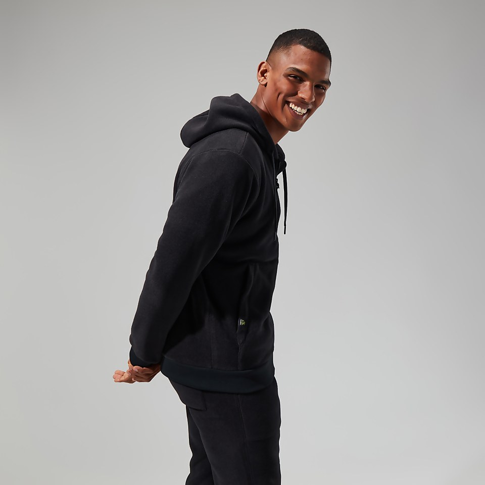 Prism Polartec Kapuzenjacke für Herren - Schwarz