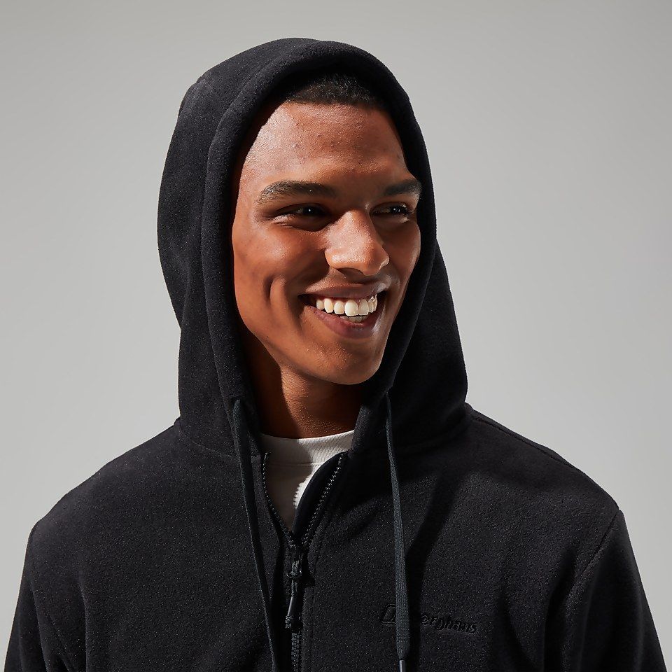 Prism Polartec Kapuzenjacke für Herren - Schwarz