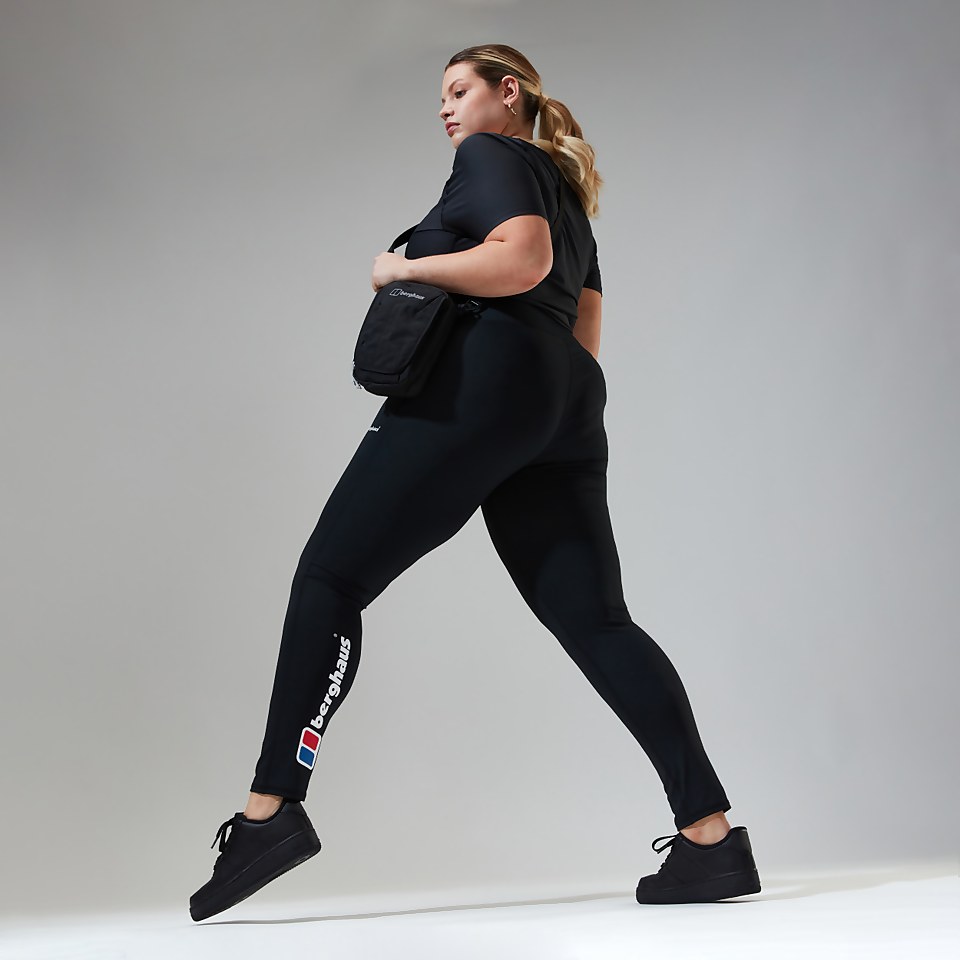 Women's Berghaus Big Logo Core Legging - Black