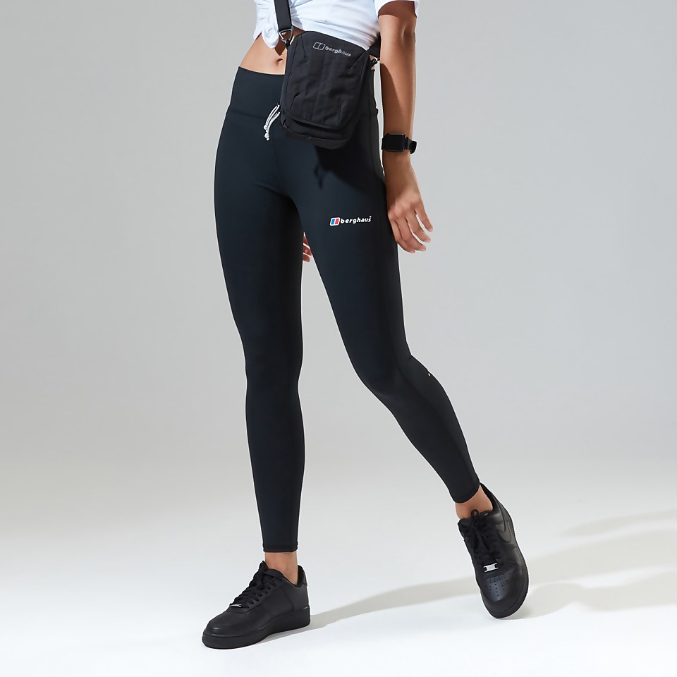 Women's Berghaus Big Logo Core Legging - Black