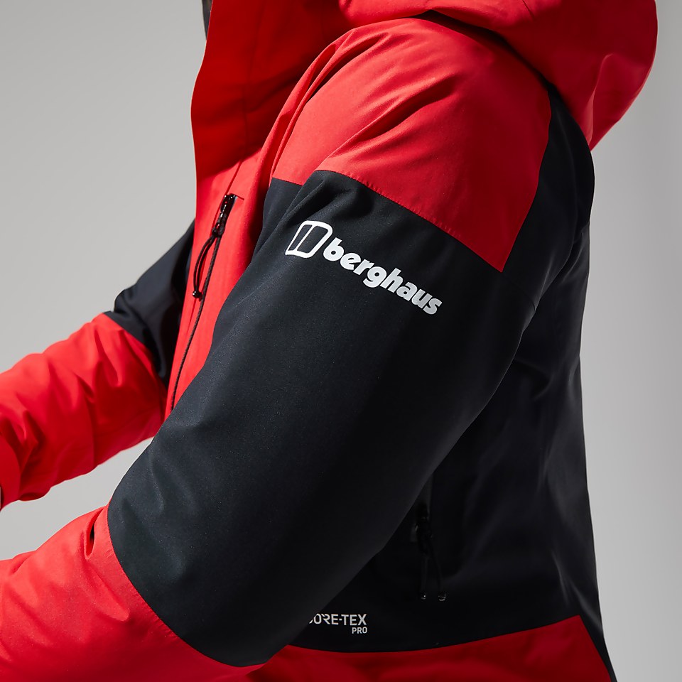 Women's MTN Guide GTX Pro Jacket - Red/Black