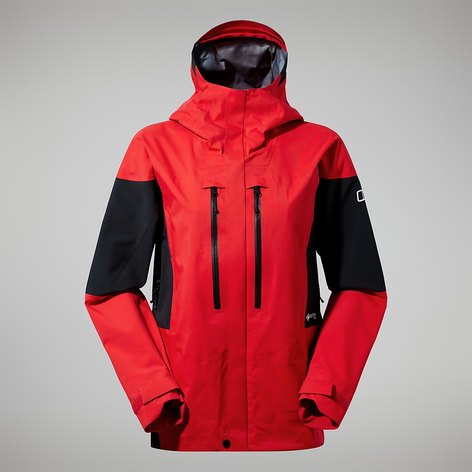 Women's MTN Guide GTX Pro Jacket - Red/Black