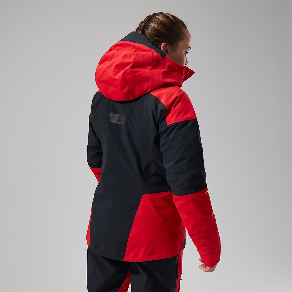 Women's MTN Guide GTX Pro Jacket - Red/Black