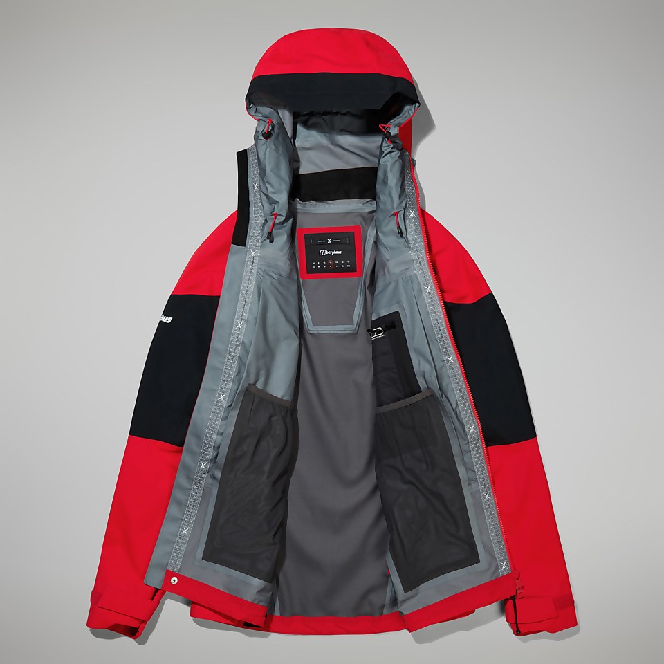Women's MTN Guide GTX Pro Jacket - Red/Black