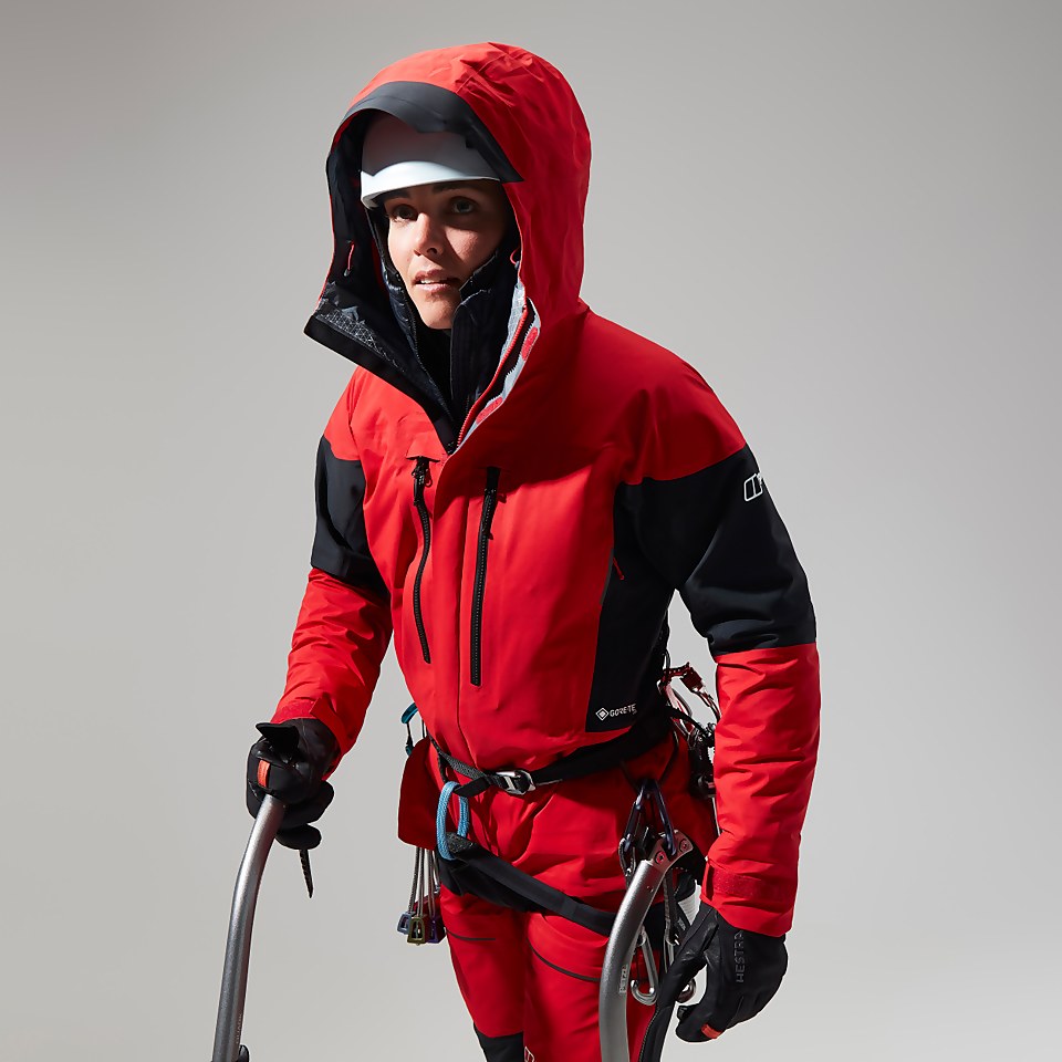 Women's MTN Guide GTX Pro Jacket - Red/Black