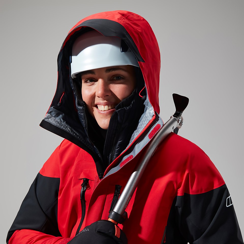 Women's MTN Guide GTX Pro Jacket - Red/Black
