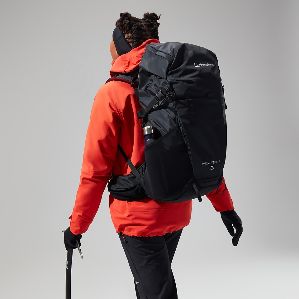 Women's Highland Storm 3L Waterproof Jacket - Orange