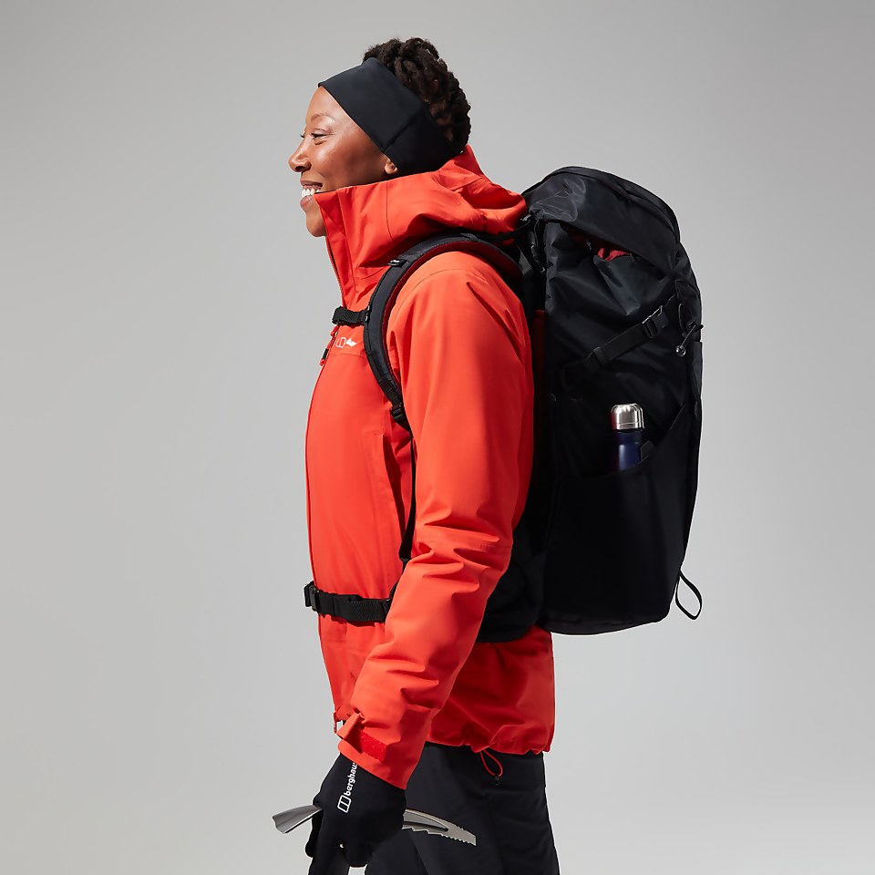 Women's Highland Storm 3L Waterproof Jacket - Orange