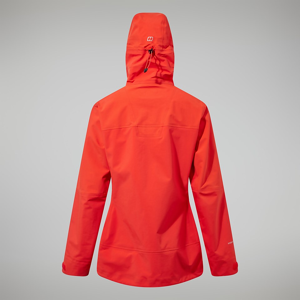 Women's Highland Storm 3L Waterproof Jacket - Orange