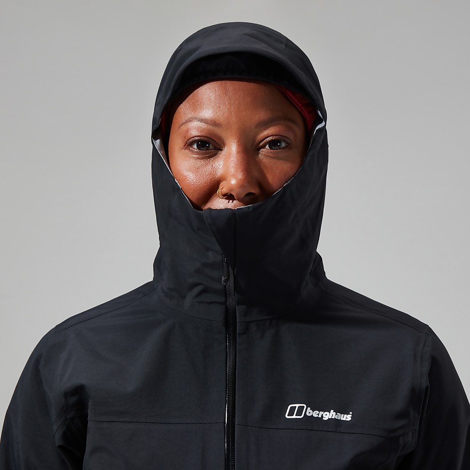 Women's Highland Storm 3L Waterproof Jacket - Black