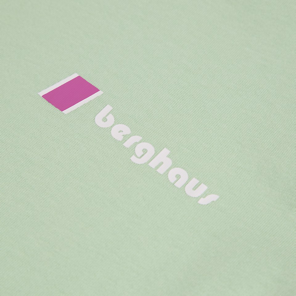 Unisex Skyline Lhotse Short Sleeve Tee - Light Green