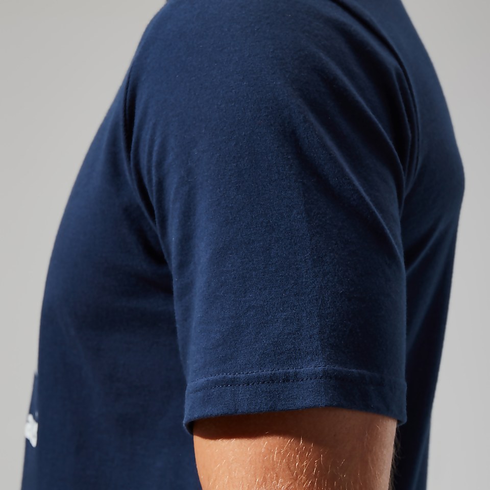 Edale MTN Short Sleeve T-Shirt für Herren - Dunkelblau
