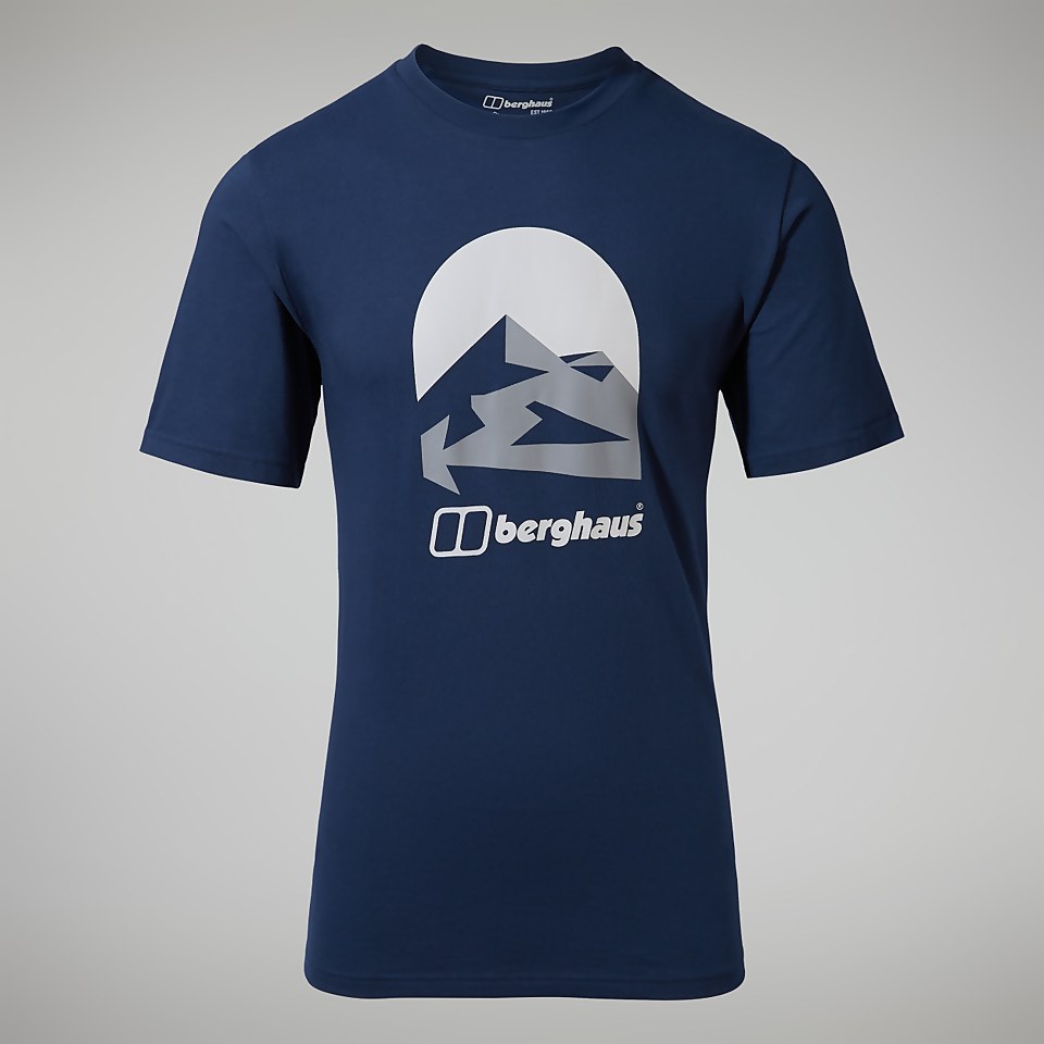Edale MTN Short Sleeve T-Shirt für Herren - Dunkelblau