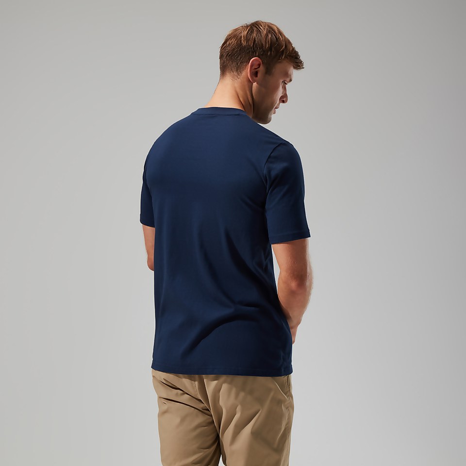 Edale MTN Short Sleeve T-Shirt für Herren - Dunkelblau