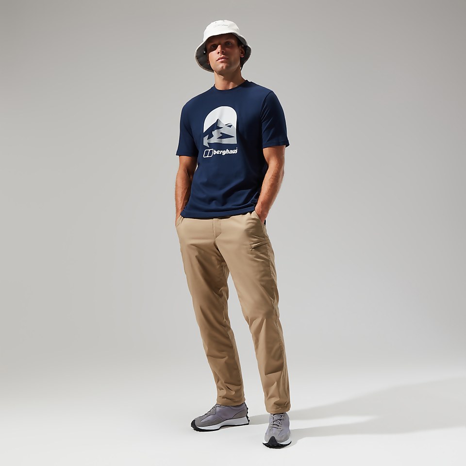 Edale MTN Short Sleeve T-Shirt für Herren - Dunkelblau