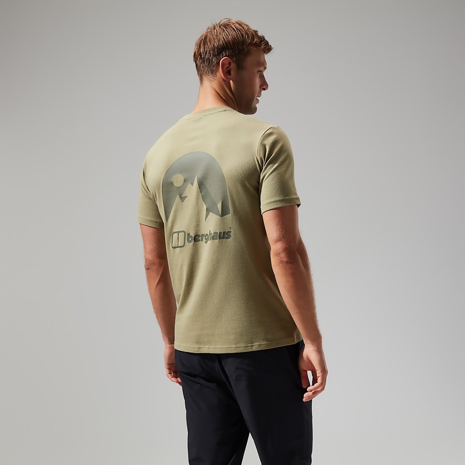 Men's Mont Blanc MTN Short Sleeve Tee Light Green