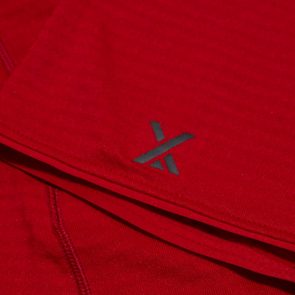 MTN Arete LB Half Zip für Damen - Rot