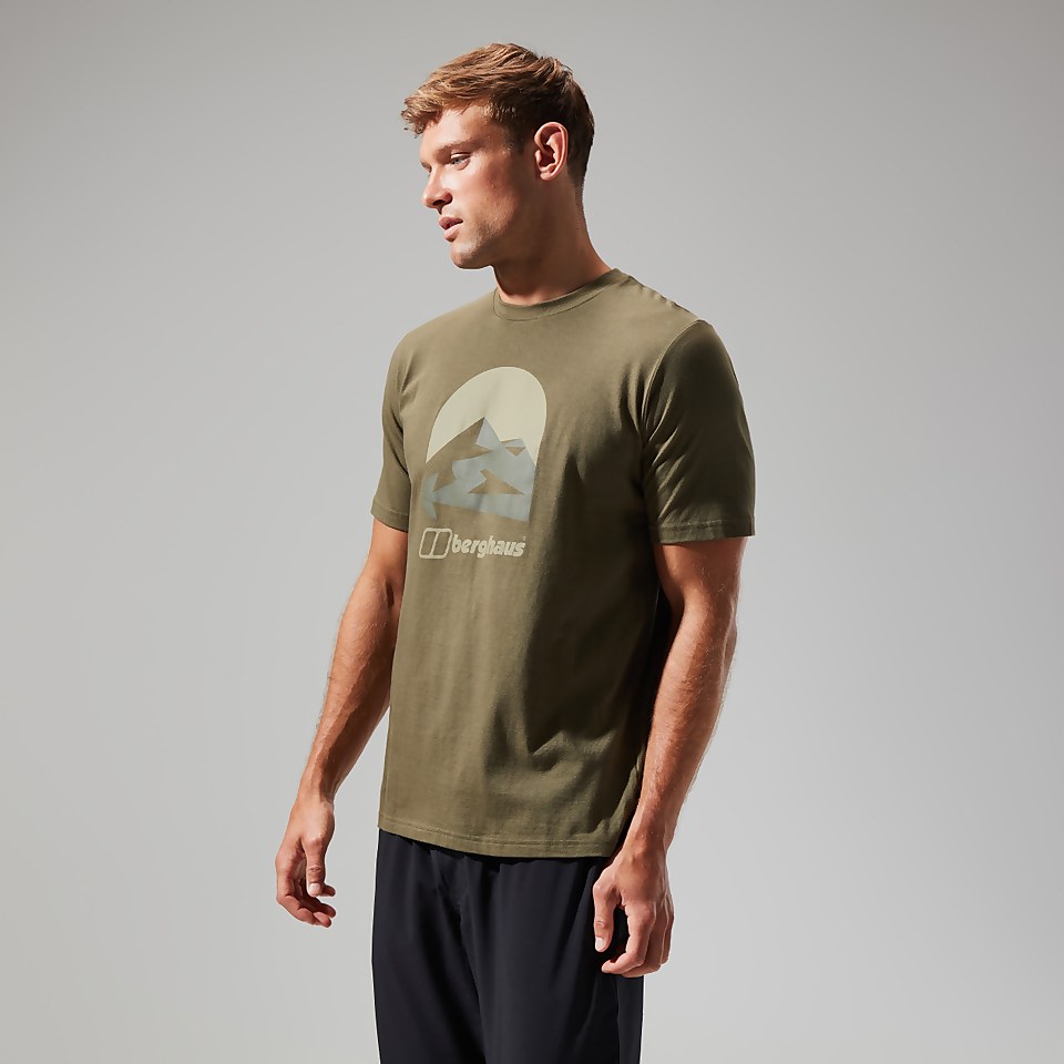 Men's Edale MTN Short Sleeve Tee Dark Green