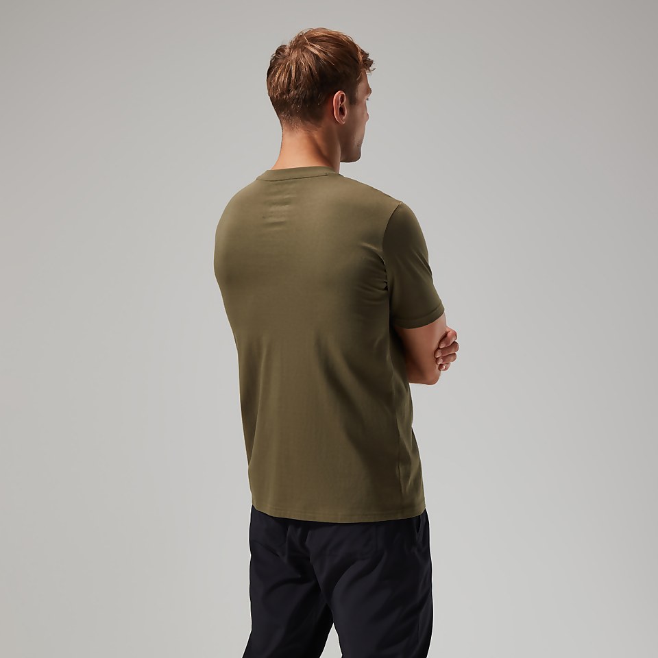 Men's Edale MTN Short Sleeve Tee Dark Green