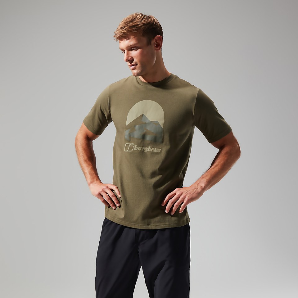 Men's Edale MTN Short Sleeve Tee Dark Green
