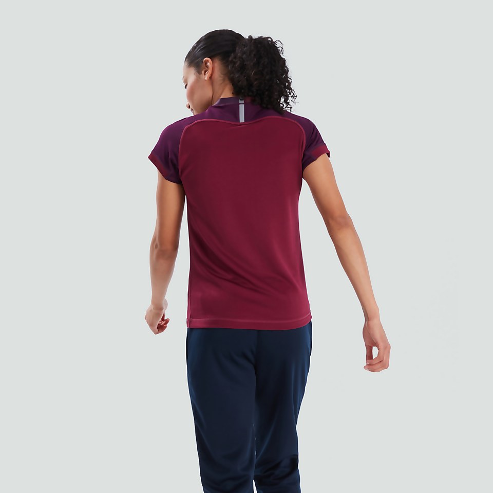 WOMENS UNISEX VAPODRI EVADER JERSEY MAROON
