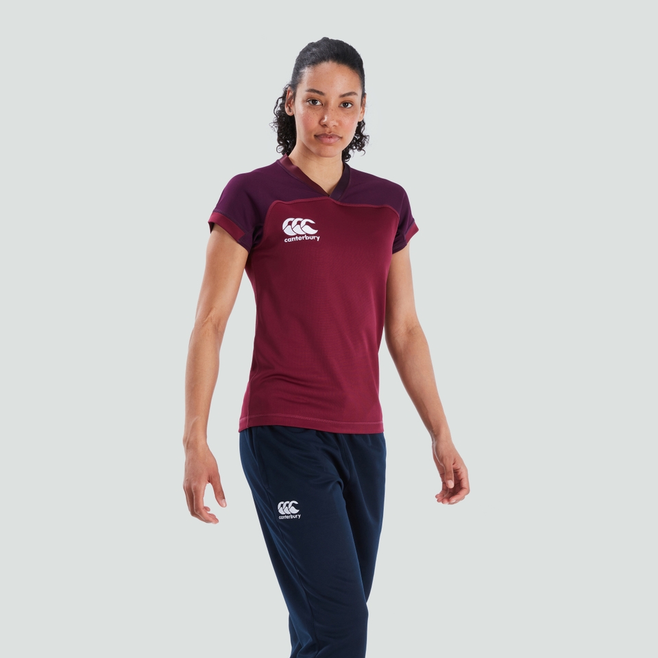 CANTERBURY VAPODRI EVADER JERSEY AF MAROON