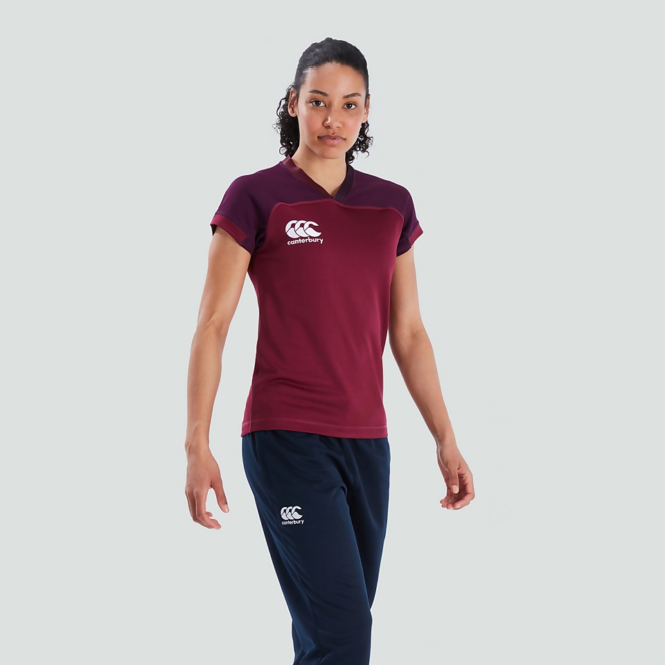 WOMENS UNISEX VAPODRI EVADER JERSEY MAROON
