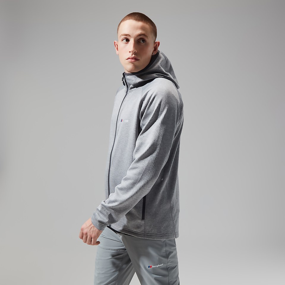 Men's Urban Spitzer Hooded Interactive Jacket - Grey