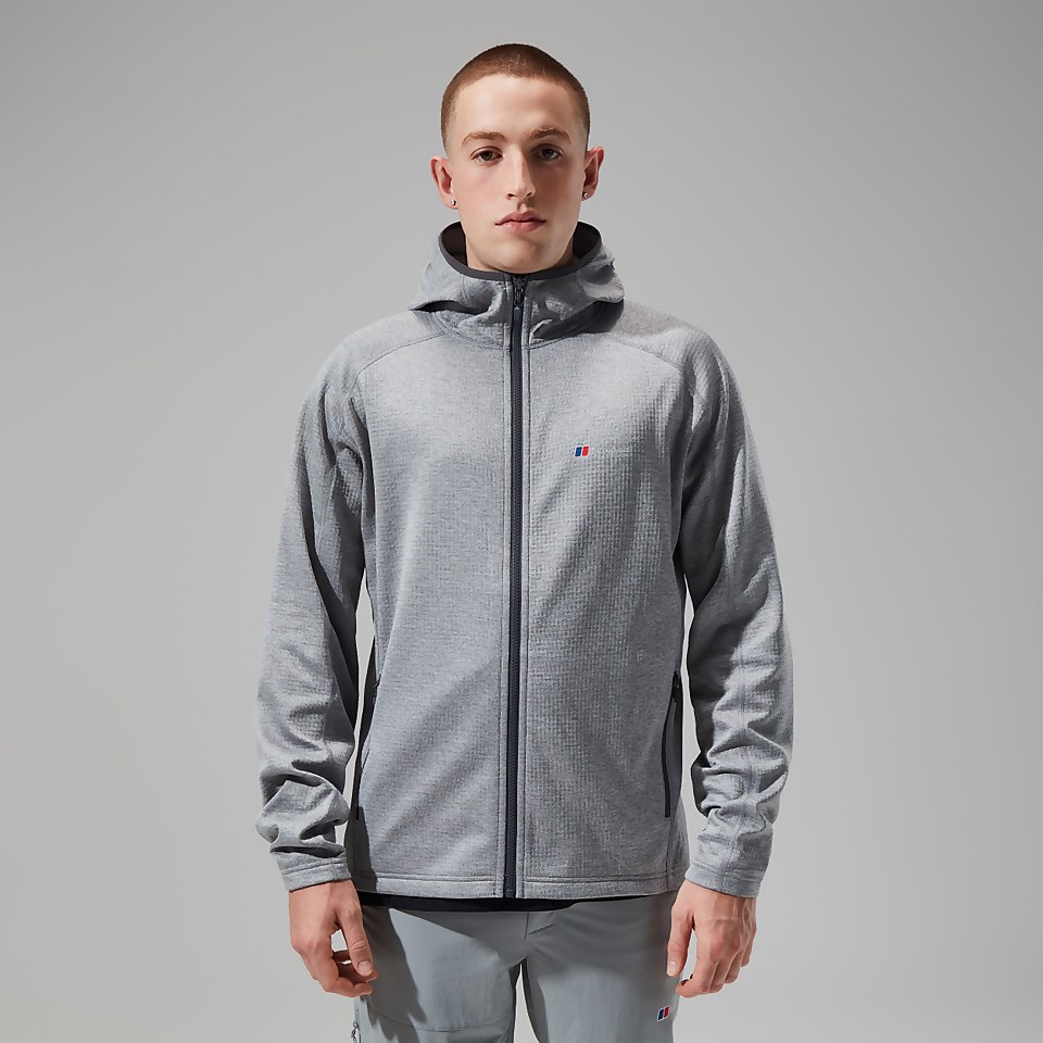 Men's Urban Spitzer Hooded Interactive Jacket - Grey