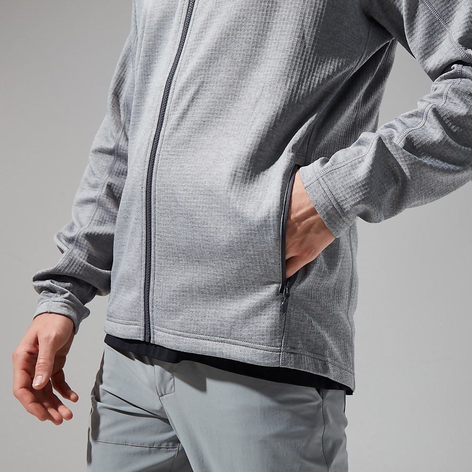 Men's Urban Spitzer Hooded Interactive Jacket - Grey