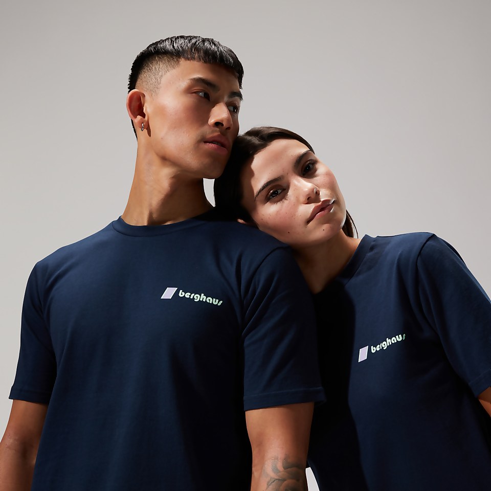 Unisex Cho Zine Short Sleeve T-Shirts - Dark Blue