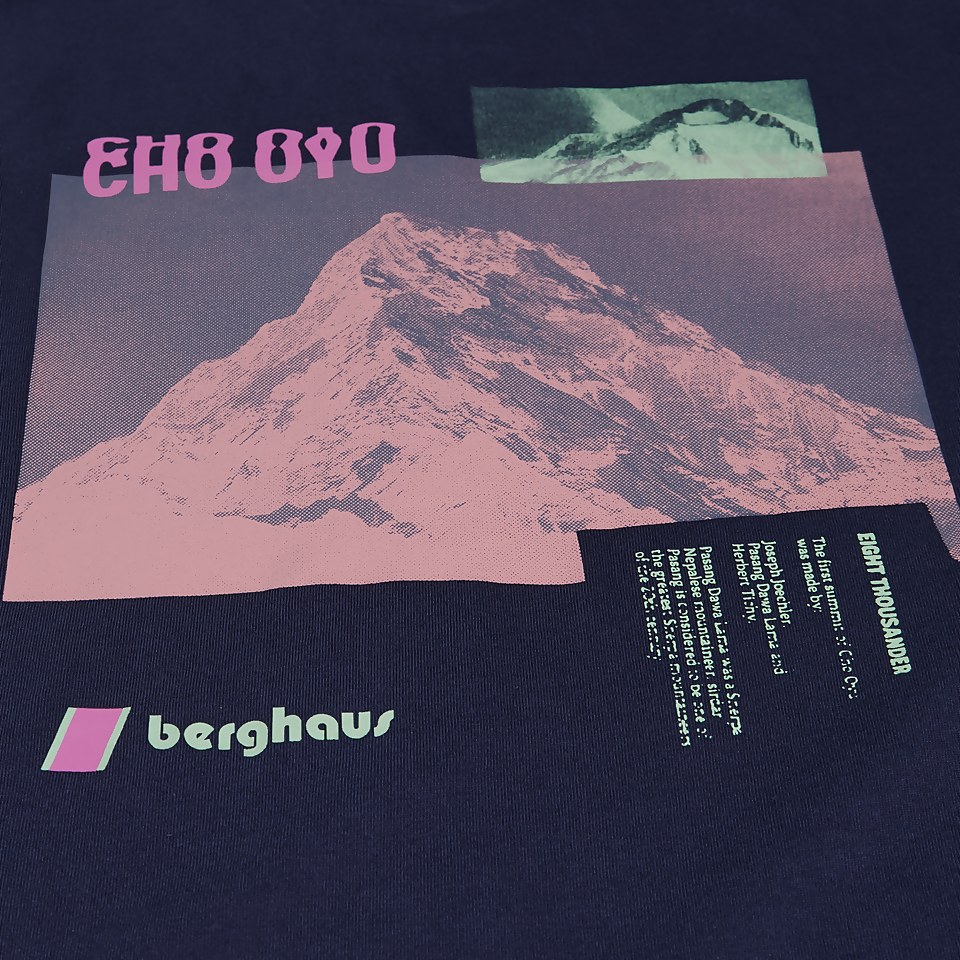Unisex Cho Zine Short Sleeve T-Shirts - Dark Blue