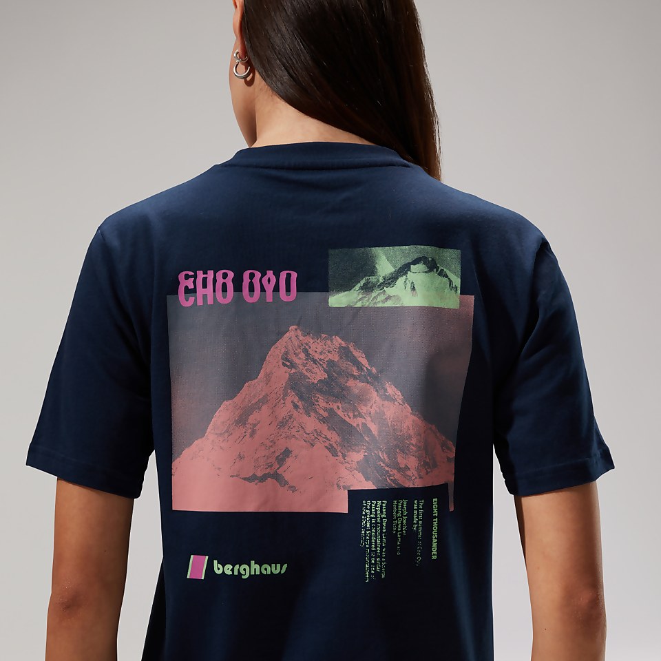 Unisex Cho Zine Short Sleeve T-Shirts - Dark Blue
