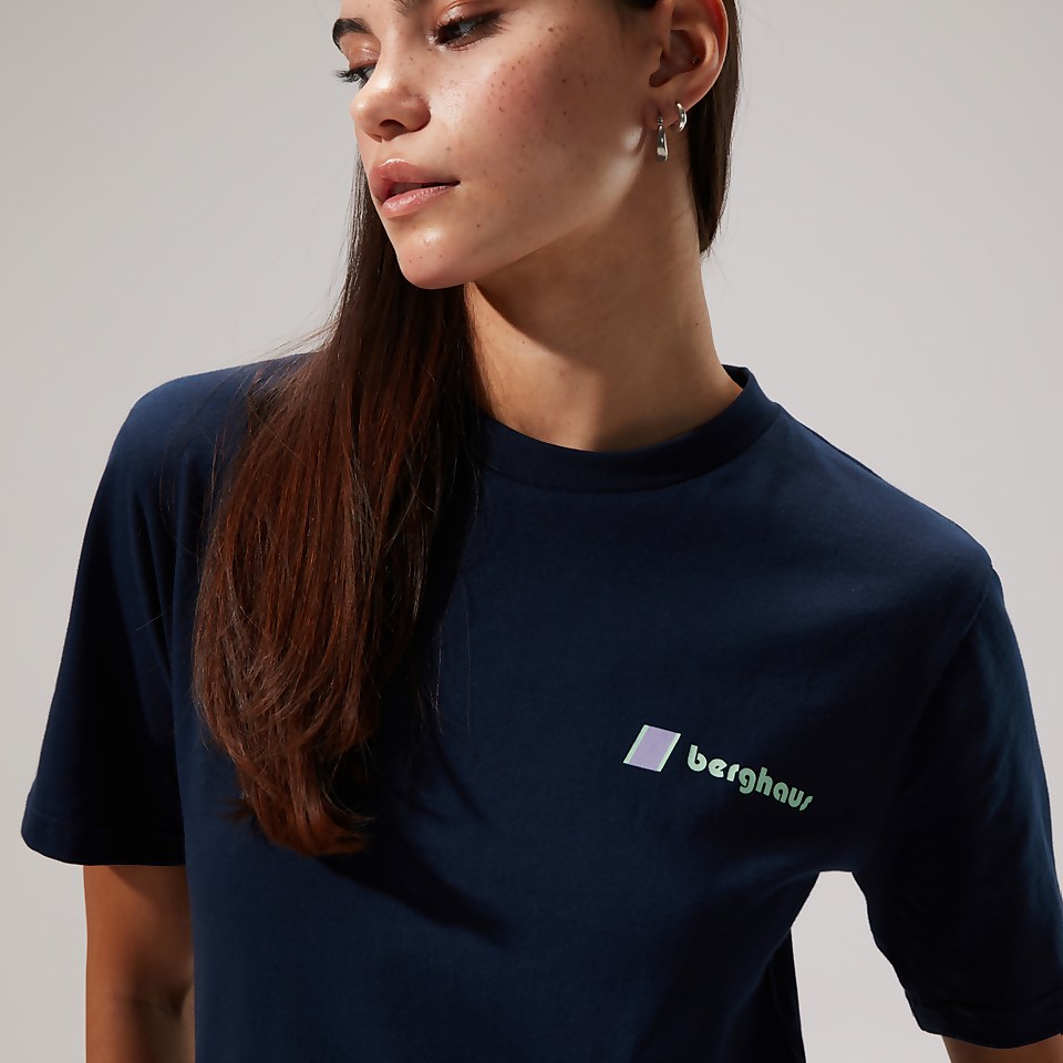 Unisex Cho Zine Short Sleeve T-Shirts - Dark Blue