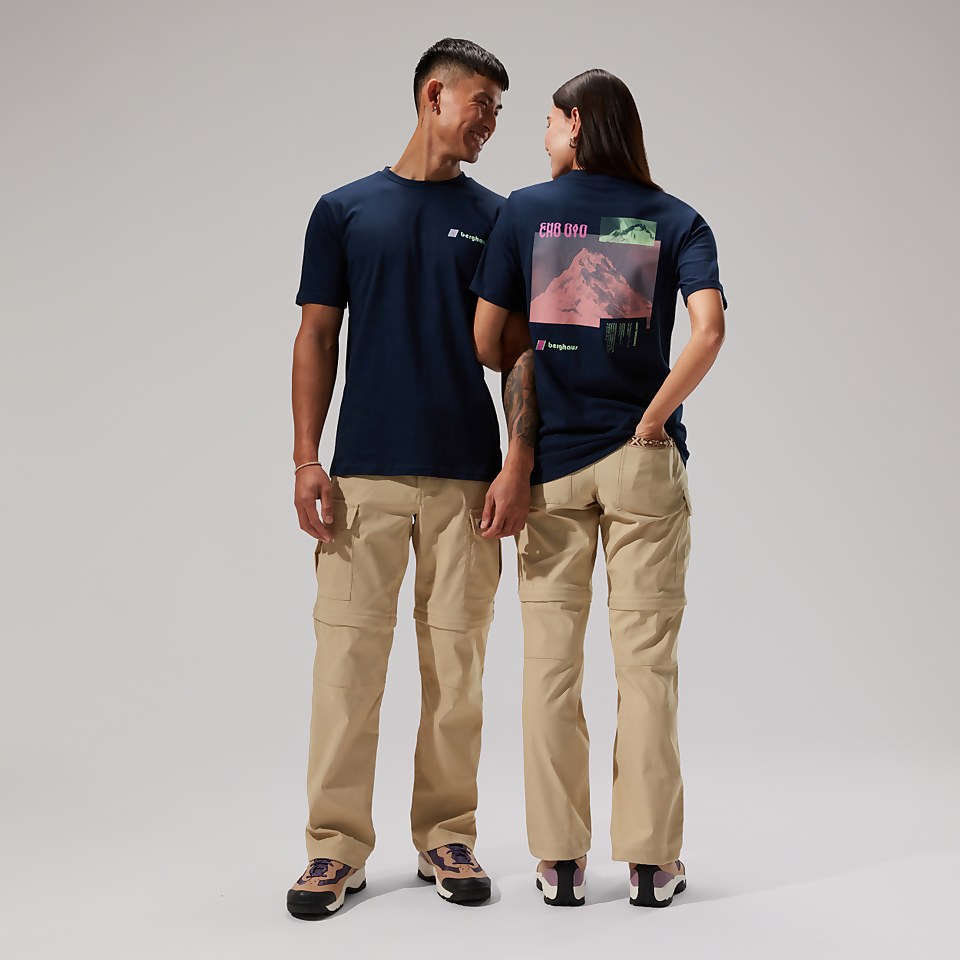 Unisex Cho Zine Short Sleeve T-Shirts - Dark Blue