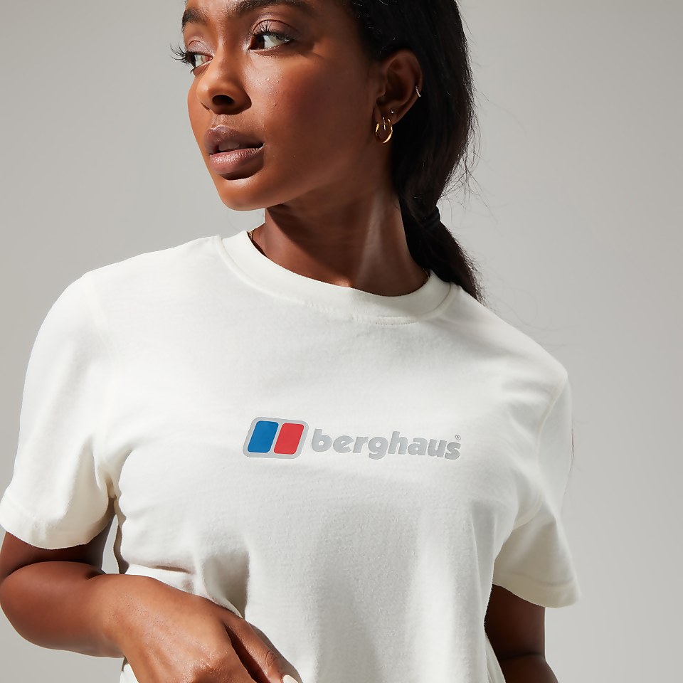 Women's Urban Crop Short Sleeve Tee - Natural