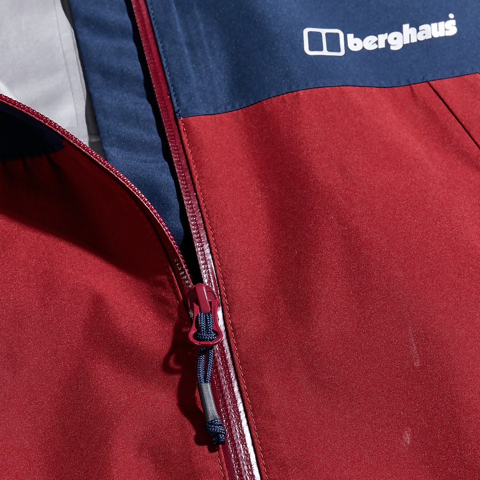 Men's Paclite Dynak Jacket - Dark Blue/Dark Red