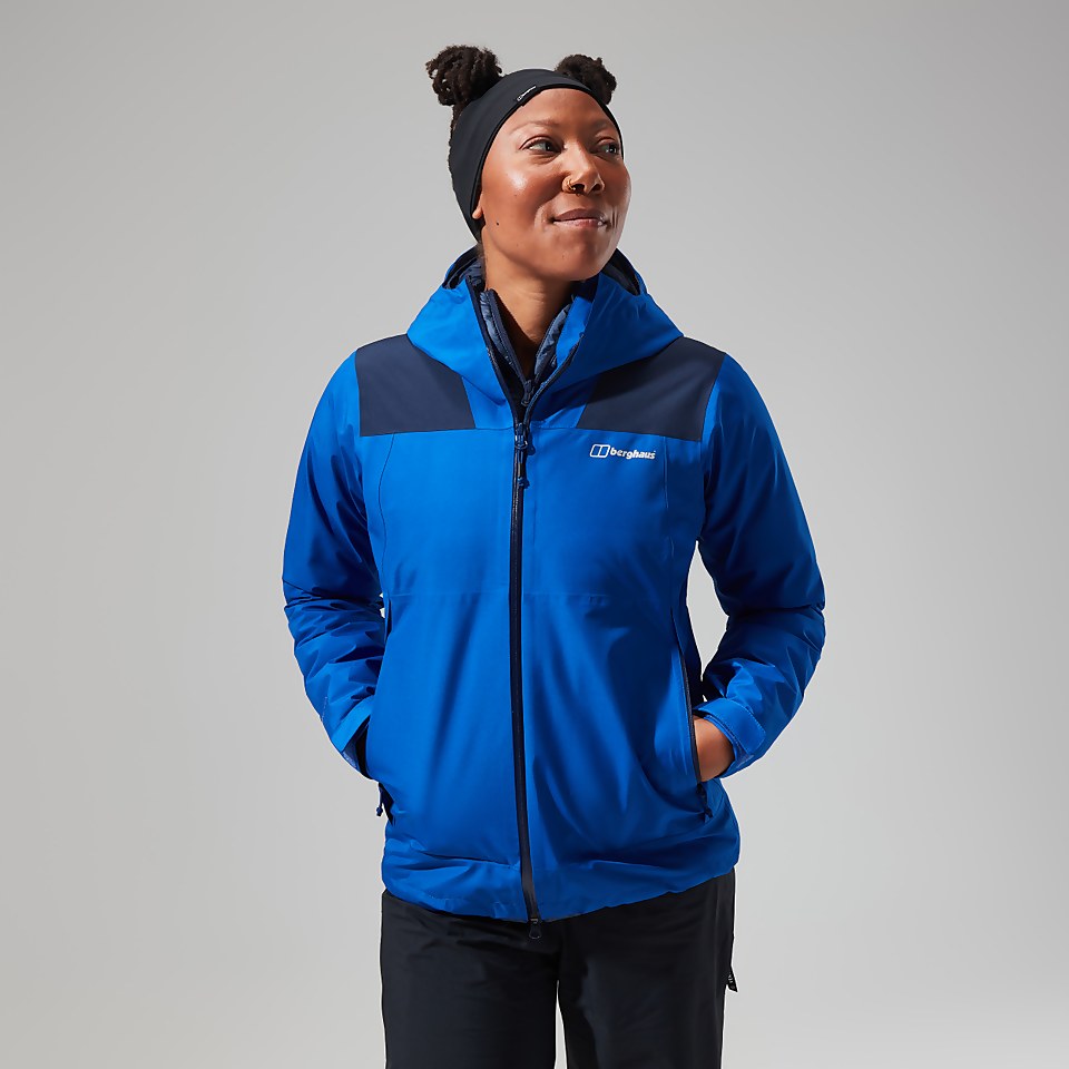 Women's Paclite Dynak Jacket - Blue/Dark Blue