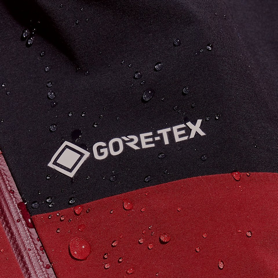 Men's MTN Arete Descend GTX Jacket - Dark Red/Black