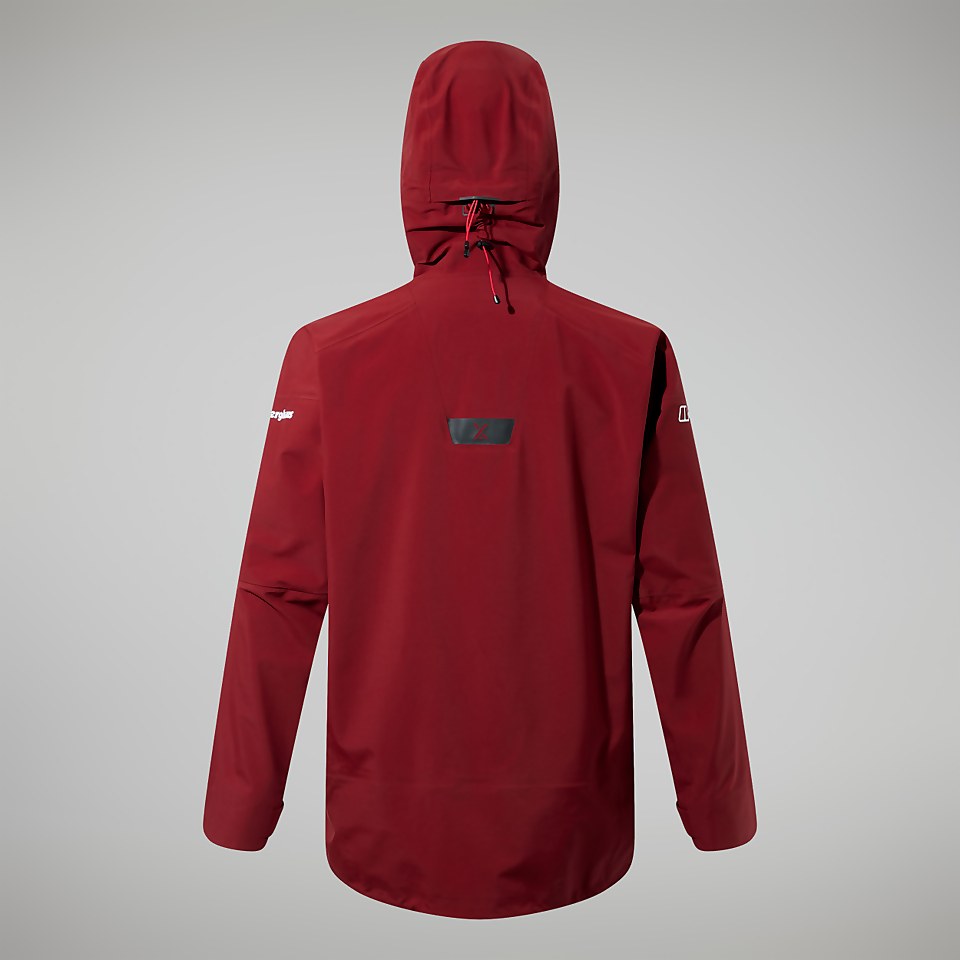 Men's MTN Arete Descend GTX Jacket - Dark Red/Black