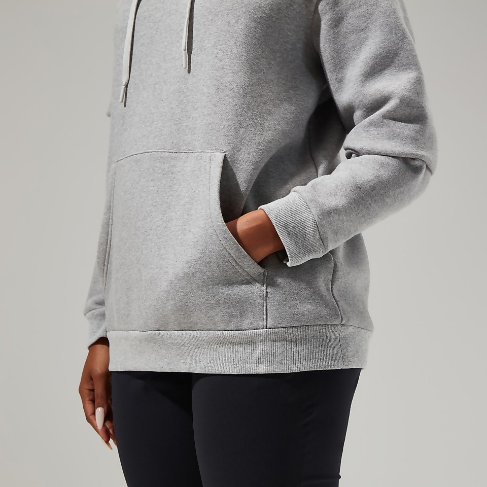 Logo Hoodie für Damen - Dunkelgrau