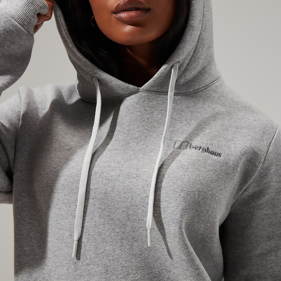 Logo Hoodie für Damen - Dunkelgrau