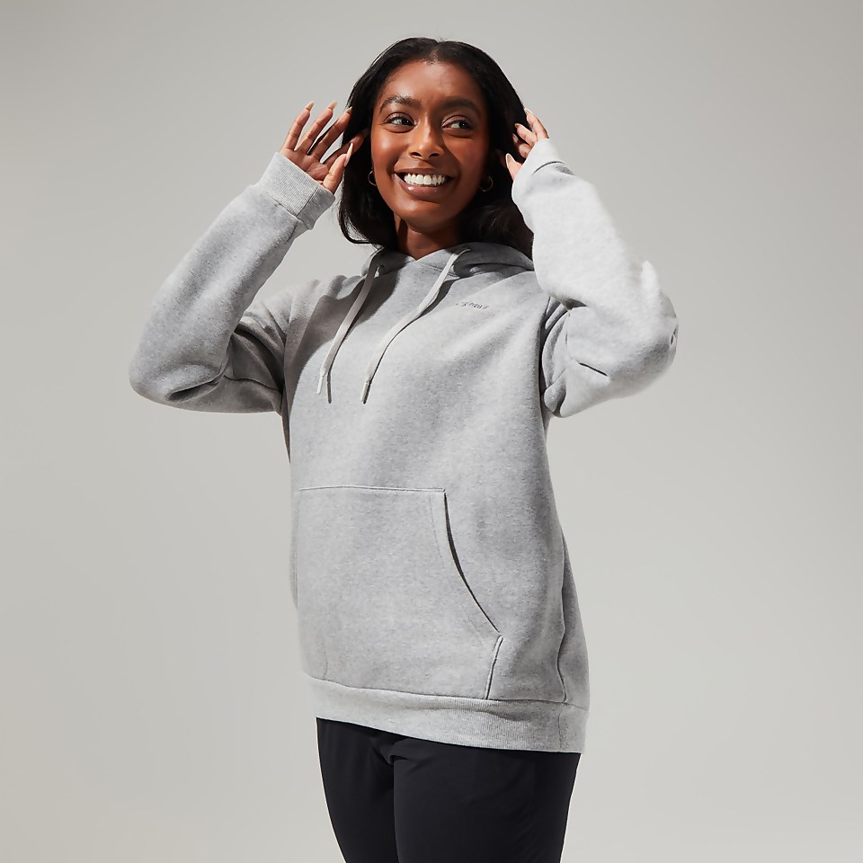 Logo Hoodie für Damen - Dunkelgrau