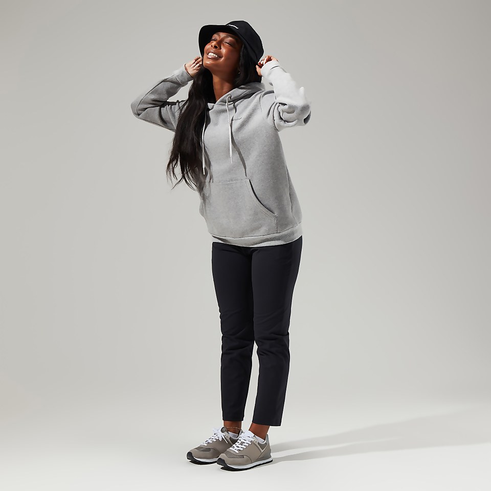 Logo Hoodie für Damen - Dunkelgrau