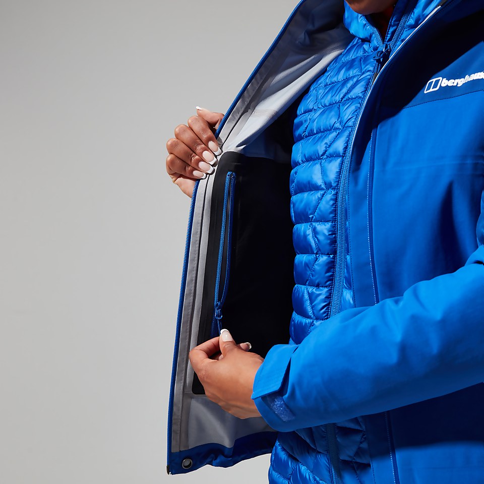 Women's Highland Storm 3L Waterproof Jacket - Blue